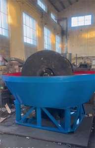 เครื่องบดแบบเปียก NOMI สำหรับงานก่อสร้างใหม่ ใช้สำหรับบดแร่ทองคำ  ประกอบด้วยส่วนประกอบหลัก ได้แก่ เครื่องยนต์ มอเตอร์ ลูกปืน กระปุกเกียร์ ประสิทธิภาพสูงสำหรับงานเหมือง - Product Image 4