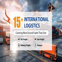Taux d'expédition le plus bas Air/Mer DDP Freight Shipping Logisticscargo Chine vers les États-Unis Eu Freight Forwarding vers les États-Unis