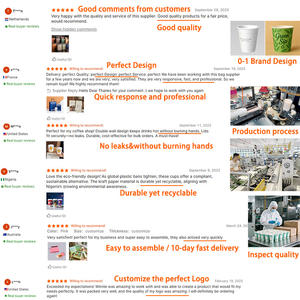 Logo personalizzato tazza di <span class=keywords><strong>caffè</strong></span> Espresso di lusso negozio di <span class=keywords><strong>caffè</strong></span> <span class=keywords><strong>da</strong></span> <span class=keywords><strong>asporto</strong></span> usa e getta tazza di carta Kraft con coperchio - Product Image 5