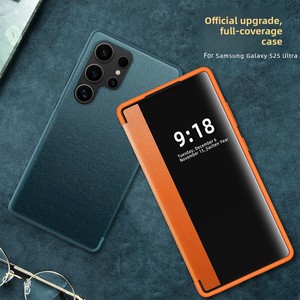 ขายตรงจากโรงงาน: เคสโทรศัพท์แบบพับหนังเรียบ Samsung S25 Ultra ป้องกันการตกกระแทก ครอบคลุมทุกด้าน มีจำหน่ายแล้ว - Product Image 1