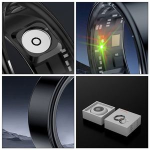 Produits très vendus : Anneau intelligent pour la santé, blanc, noir, argent, or, étanche, tracker de fitness - Product Image 6