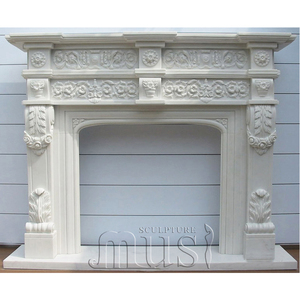 Casa de lujo de estilo <span class=keywords><strong>romano</strong></span> chimenea de piedra diseños - Product Image 3