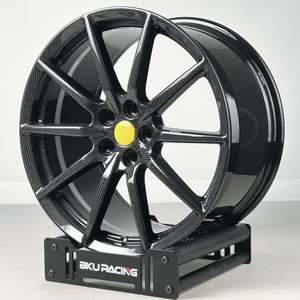 Fibra de carbono Bku para <span class=keywords><strong>Ferrari</strong></span> 458 488 SF90 296 GTB Roma Spider 5x114,3 rueda forjada 19 20 21 pulgadas llanta de aleación ligera de lujo - Product Image 1