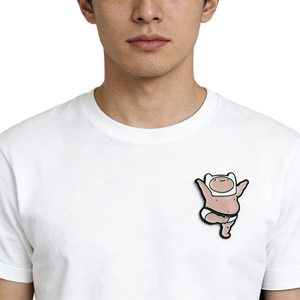 เข็มกลัดเคลือบฟินน์อ้วนตลกๆ, เข็มกลัด<span class=keywords><strong>การ์ตูน</strong></span> <span class=keywords><strong>Adventure</strong></span> <span class=keywords><strong>Time</strong></span>, เข็มกลัดอนิเมะน่ารักสำหรับติดกระเป๋าเป้, หมวก, เสื้อแจ็คเก็ต - Product Image 2