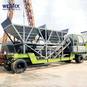 YHZM1500 Planta de dosificación de hormigón móvil Mezclador de tambor Tipo de tambor Planta de mezcla móvil - Product Image 6