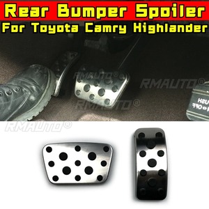 Couvre-pédales de voiture pour Toyota Camry Highlander Lexus ES RX, kit carrosserie, pédales d'accélérateur et de frein antidérapantes en acier inoxydable - Product Image 2