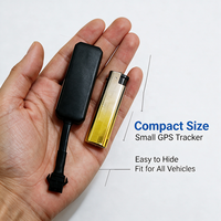 Rastreador GPS 4G para Equipo Pesado 9-95V ACC con Corte Remoto de Combustible, Alarma de Exceso de Velocidad y Antirrobo para Excavadora, Tractor y Montacargas