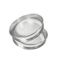 Tamis d'essai en fil d'acier galvanisé certifié et durable |   Maille de fil métallique de haute précision pour tests fiables