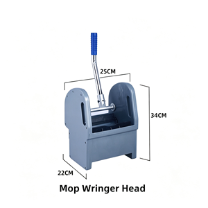 Commercial Heavy‑Duty Janitor <b>Trolley</b> Multi‑Function Housekeeping <b>Cart</b> with Detachable Buckets Waste Rack Storage Shelf Quiet - Product Image 6