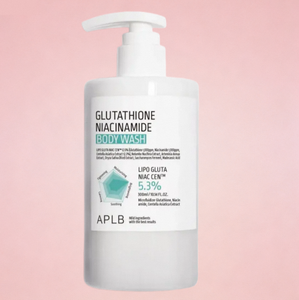 APLB กลูต้าไธโอน ไนอะซินาไมด์ บอดี้วอช 300 มล. ผลิตภัณฑ์ทำความสะอาดผิวกาย ช่วยให้ความชุ่มชื้น ผิวกระจ่างใส เรียบเนียน ใช้ได้ทุกวัน - Product Image 6
