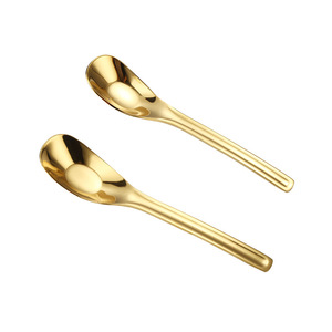 Cuchara de Acero Inoxidable 316, Cuerpo Recto, Color Sólido, para Alimentación, Comida, Sopa, Uso Doméstico - Product Image 5