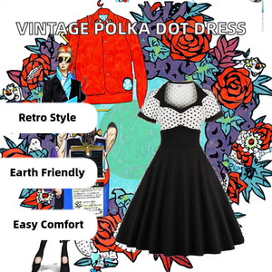 Robe d'été décontractée vintage pour femmes, col carré naturel, taille S-4XL, élégante pour les fêtes - Product Image 2