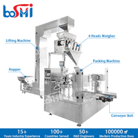 Machine d'emballage multifonctionnelle automatique pour fruits secs, noix, aliments, pop-corn, graines, granulés, sachets préformés Doypack