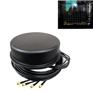 Antenne patch 600-6000 MHz 4x4 MIMO 4G/5G LTE 6,5 dBi à gain élevé - Product Image 1