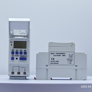 미니 30A 디지털 LCD 주간 프로그래밍 가능 타이머 스위치 AC 250V 배터리 구동 IP22 ABS 소재 시간 릴레이 - Product Image 6