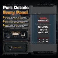 Dongle VCI MaxiFlash J2534 para Programador de ECU, Compatible con Software OEM Automaker GM Techline, Escáner de Reprogramación USB