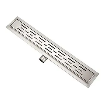 New Products Linear Drain Stainless Kitchen Sink Strainer Pool Drainage Floor Grate Drain Sale Silver OEM Steel Style Modern