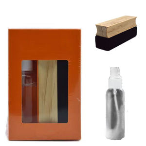 Kit de Limpieza de Discos de Vinilo de Fibra de Carbono con Mango de Madera, Antipolvo, para Tocadiscos Domésticos, Herramienta para Tocadiscos - Product Image 6