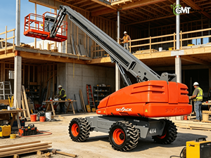 Plataforma Elevadora Articulada Usada Skyjack SJ46 <span class=keywords><strong>AJ</strong></span> 14m 4WD para Terrenos Difíciles |   CE |   EPA |   Plataforma de Trabajo Aérea con Motor Diésel EURO 5, 4680 kg - Product Image 5