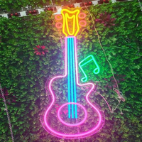 Letrero de Neón Personalizable con Retroiluminación LED de Aluminio Decorativo para Publicidad y Empresas