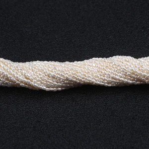 Chuỗi hạt ngọc trai nước ngọt hình hạt gạo nhỏ màu trắng, bán buôn, kích thước <span class=keywords><strong>2mm</strong></span> - Product Image 5