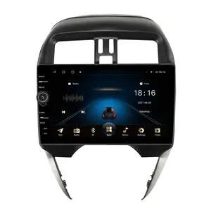 Mekede estéreo de coche android para Nissan Versa 2014-2020 auto radio RDS 4G LTE WIFI BT pantalla dividida FM video del coche QLED DSP