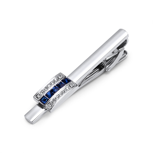 Pince à cravate pour <span class=keywords><strong>tenue</strong></span> d'affaires formelle, <span class=keywords><strong>simple</strong></span>, argentée, élégante, polyvalente pour <span class=keywords><strong>homme</strong></span> - Product Image 5