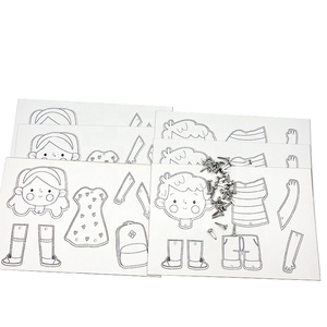 Ventes chaudes, nouveau design, jeux de rôle en papier DIY pour enfants - Product Image 3