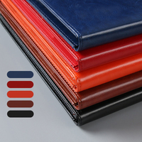 Carpeta de archivos a4 de cuero Pu multifuncional carpeta de archivos de cartera de tarjetas de identificación de documentos comerciales con clip