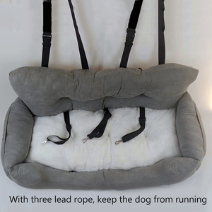 Travel Bolster Safety Large Dog <strong>Car</strong> <strong>Seat</strong> Bed for Cat Dog Beds Pet <strong>Carrier</strong> Bag Pet Backseat <strong>Cover</strong> Pet <strong>Seat</strong> Design Dog Products - Product Image 5