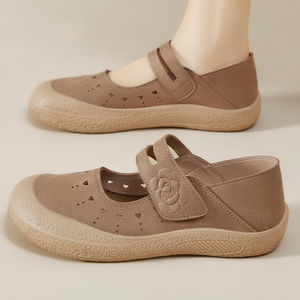 Scarpe estive da donna scarpe da ginnastica giglio con bocca poco profonda traspirante antiscivolo adesivo magico sandali con fondo morbido zoccoli mamma - Product Image 1