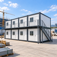 Vicdowex Maison Conteneur Modulaire Préfabriquée à Assemblage Rapide en Acier, Design Contemporain, Bâtiment de Bureau et Salle de Sport en Panneaux Sandwich EPS
