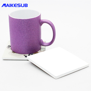 High Quotality <strong>Ceramic</strong> Material Blank <strong>Ceramic</strong> <strong>coaster</strong> for Heat Transfer Printing Tea <strong>coaster</strong> for bar or Home Design - Product Image 4