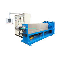 Machine d'extrusion de couche d'isolation de câble d'alimentation isolé en PVC, machine de fil et de câble fabriquée en chine avec onduleur Yaskawa