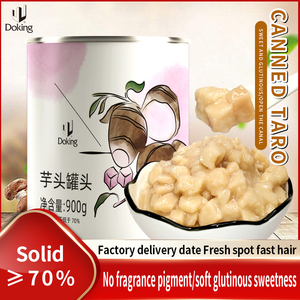 Doking sản xuất chất lượng cao uống đối tác trà bong bóng Thành phần đóng hộp khoai môn mứt nhuyễn hạt mứt nước sốt khoai môn dán - Product Image 2