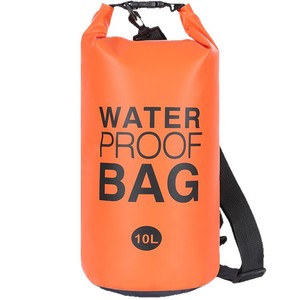 Sac étanche en PVC pour l'extérieur, sac à dos de rangement de grande capacité de 10l pour la plage et le camping - Product Image 5