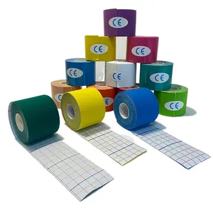 고품질 나일론 동적인 Kinesiology TapeFour 방법 뻗기 직업적인 Kinesiology 테이프 5cm x 5m