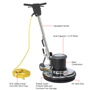 FM17 High Performance Durable 110V Floor Buffer 17 Inch <strong>Marble</strong> Floor Polishing Machine - Product Image 3
