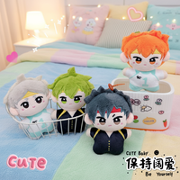 Porte-clés en peluche douce de conception de dessin animé d'anime japonais Amine Satoru Gojo Geto Suguru Kugisaki Nobara, pendentif d'anime