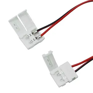 JST LED şerit konektörü 2 3 4 5 6 Pin fiş soket erkek dişi tel konnektör RGB RGBW LED şerit lamba adaptörü