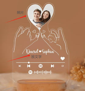 Tùy chỉnh Valentine của ngày Quà Tặng ánh sáng ban đêm cho các cặp vợ chồng với tên lưu niệm quà tặng lãng mạn cho besties bạn gái Quà tặng đám cưới - Product Image 4