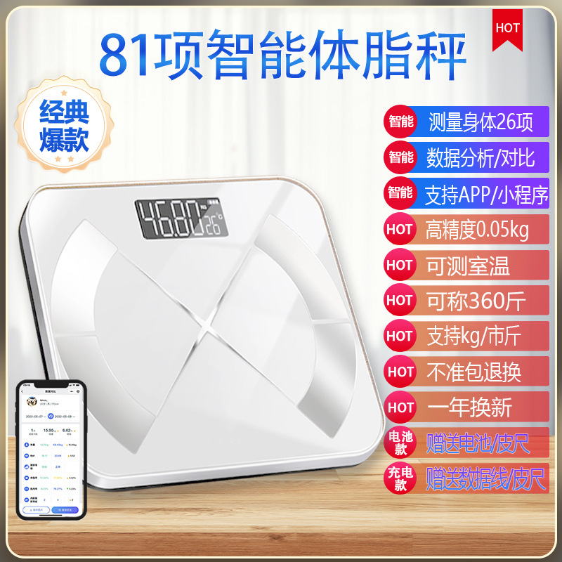 CS952 [Conexión APP para medición de grasa corporal] Blanco Perla