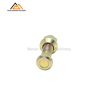 Set Baut & Mur Roda Pengganti OEM, Tahan Korosi, untuk Hub Otomotif, Baut Roda Mobil Berlapis Seng Kuning M12*1.5*38