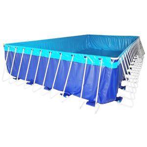 <span class=keywords><strong>Piscine</strong></span> à poissons d'usine 975cm x 488cm x 132cm <span class=keywords><strong>piscine</strong></span> à cadre rectangulaire portable en <span class=keywords><strong>PVC</strong></span> personnalisée réservoir de poissons réservoir de stockage d'eau conteneur <span class=keywords><strong>piscine</strong></span> - Product Image 2
