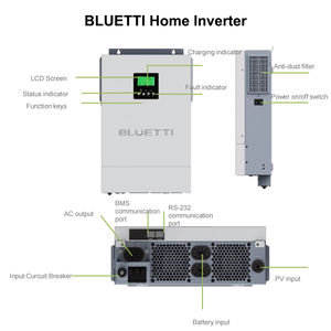 Système de stockage d'énergie <span class=keywords><strong>solaire</strong></span> domestique 10kW HV10K haute capacité compatible avec générateur et panneaux photovoltaïques pour l'Afrique - Product Image 2