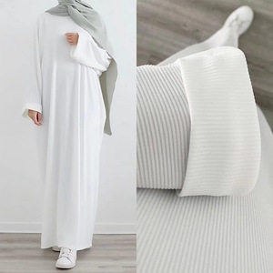 <span class=keywords><strong>Robe</strong></span> Abaya en tricot côtelé longue, 4 couleurs, pour femmes musulmanes, Abaya épaisse pour l'automne et l'hiver, fabriquée par Yibaoli - Product Image 4