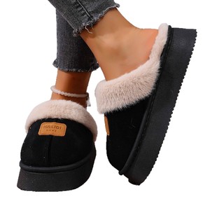 Pantofole da Donna per <span class=keywords><strong>Casa</strong></span>, <span class=keywords><strong>Ciabatte</strong></span> Moda in Pelliccia, Pantofole Morbide e Pelose per Interni, Pantofole Casual Invernali da Donna all'Ingrosso - Product Image 5