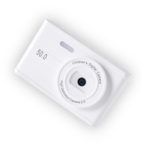 Mini caméra numérique portable HD avec écran de 2,3 pouces, zoom optique 8X, CMOS 4K, vidéo, musique, jeu, filtre photo pour étudiants