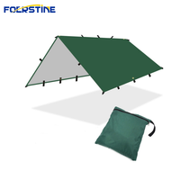Foerstine fabricant Vente en gros grand parasol imperméable ultraléger auvent abri extérieur survie 3*3m tente de camping bâche