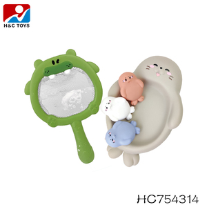 Jouet aquatique pour enfants, ensemble <span class=keywords><strong>de</strong></span> jeu <span class=keywords><strong>de</strong></span> <span class=keywords><strong>bain</strong></span> avec éléphant <span class=keywords><strong>de</strong></span> dessin animé, jeu <span class=keywords><strong>de</strong></span> lancer d'anneaux, filet <span class=keywords><strong>de</strong></span> pêche, jouets interactifs - Product Image 6